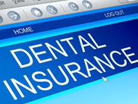 dental insurance on computer screen