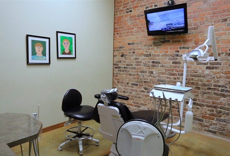 Dental exam room